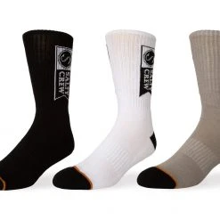 Salty Crew Alpha Sock Assorted 3 Pack Mens