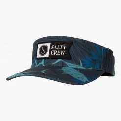 Salty Crew Alpha Flag Charcoal Visor