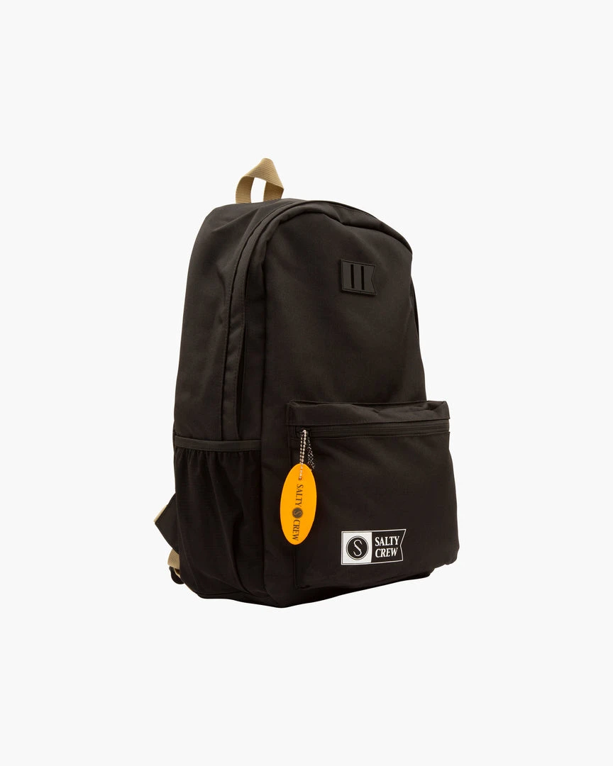 Salty Crew Brig Black Backpack Mens