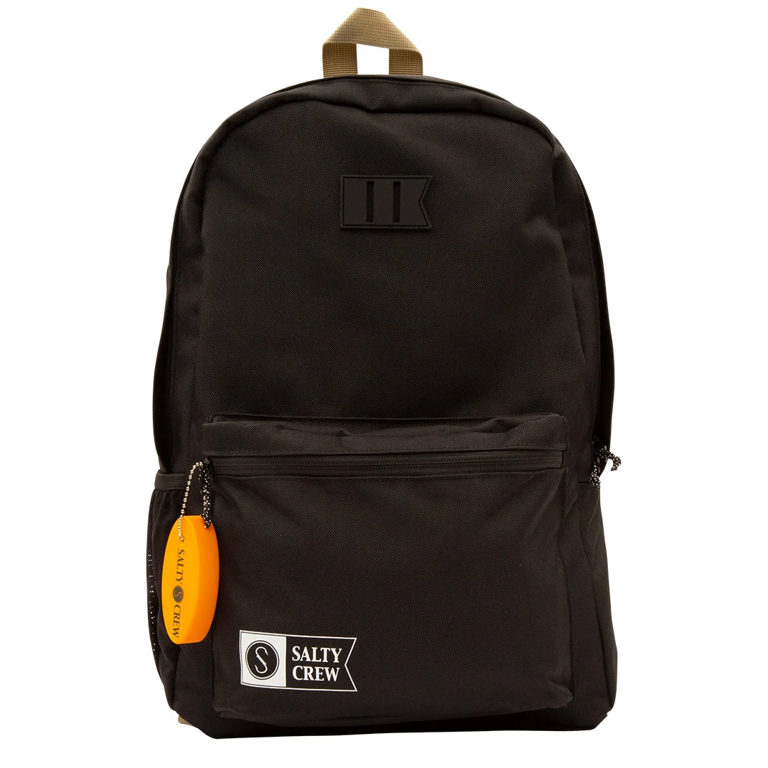 Salty Crew Brig Black Backpack Mens