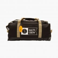 Salty Crew Mens Offshore Black Duffle