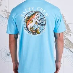 Salty Crew Rainbow Pacific Blue Premium S/S Tee Mens