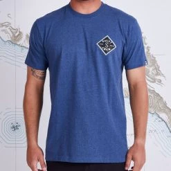 Salty Crew Tippet Decoy Navy Heather S/S Standard Tee Mens