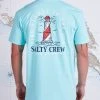 Salty Crew Mens Outerbanks Sea Foam S/S Standard Tee
