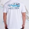 Salty Crew Message White Premium S/S Tee