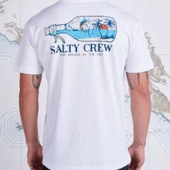 Salty Crew Message White Premium S/S Tee