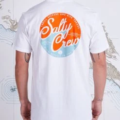 Salty Crew Club Salty White S/S Standard Tee Mens