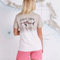 Salty Crew Bruce Stone Tie Dye Boyfriend Tee Womens