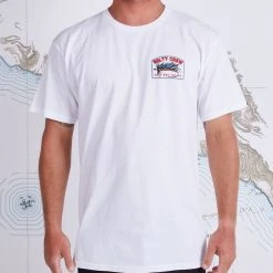 Salty Crew Mens Fly Drop White S/S Standard Tee