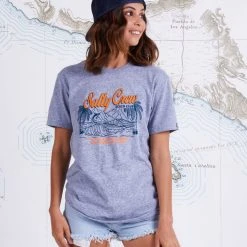 Salty Crew Tropicana Vintage Indigo Boyfriend Tee
