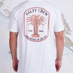 Salty Crew Mens Spiny White S/S Standard Tee