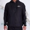 Salty Crew Diamond Black Windbreaker Mens