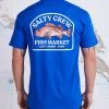 Salty Crew Mens Fish Market Royal Premium S/S Tee