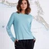 Salty Crew Tippet Dusty Turq L/S Skimmer Tee