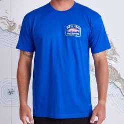 Salty Crew Mens Fish Market Royal Premium S/S Tee