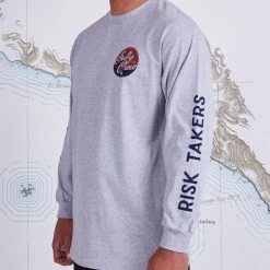 Salty Crew Club Salty Athletic Heather L/S Standard Tee Mens