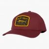 Salty Crew Stealth Burgundy 6 Panel
