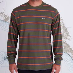 Salty Crew Mens Cruiser Military L/S Knit