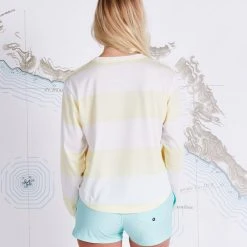 Salty Crew Womens Top Water Banana Mid Weight L/S