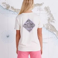 Salty Crew Tippet Fill Bone Boyfriend Tee Womens