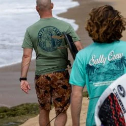 Salty Crew Mens In Fishing We Trust Sage S/S Premium Tee