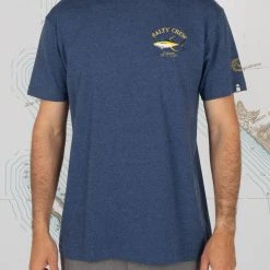 Salty Crew Mens Ahi Mount Navy/Heather S/S Standard Tee
