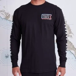 Salty Crew Layers Black L/S Premium Tee