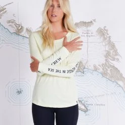 Salty Crew Womens Flip Flop Banana Scoop Neck Sunshirt