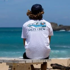 Salty Crew Message White Premium S/S Tee