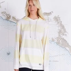 Salty Crew Top Water Banana Mid Weight Hoody Womens