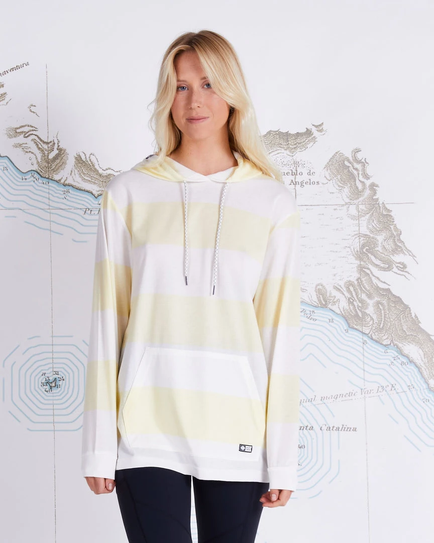 Salty Crew Top Water Banana Mid Weight Hoody Womens