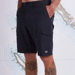 Salty Crew Drifter 2 Charcoal Cargo Hybrid Mens