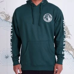 Salty Crew Mens In Fishing We Trust Alpine Hood Fleece