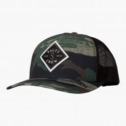 Salty Crew Sealine Camo Retro Trucker Mens