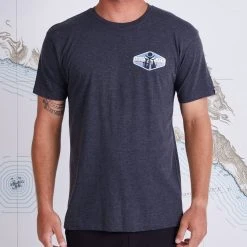 Salty Crew High Tail Charcoal Heather S/S Premium Tee Mens