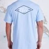 Salty Crew Mens Diamond Light Blue S/S Standard Tee