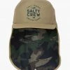 Salty Crew Mullet Khaki 5 Panel Sunhat Mens
