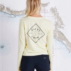 Salty Crew Tippet Banana L/S Skimmer Tee Womens