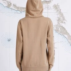 Salty Crew Fly Drop Sandstone Boyfriend Hoody Womens