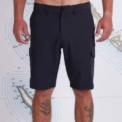 Salty Crew Drifter 2 Charcoal Cargo Hybrid Mens