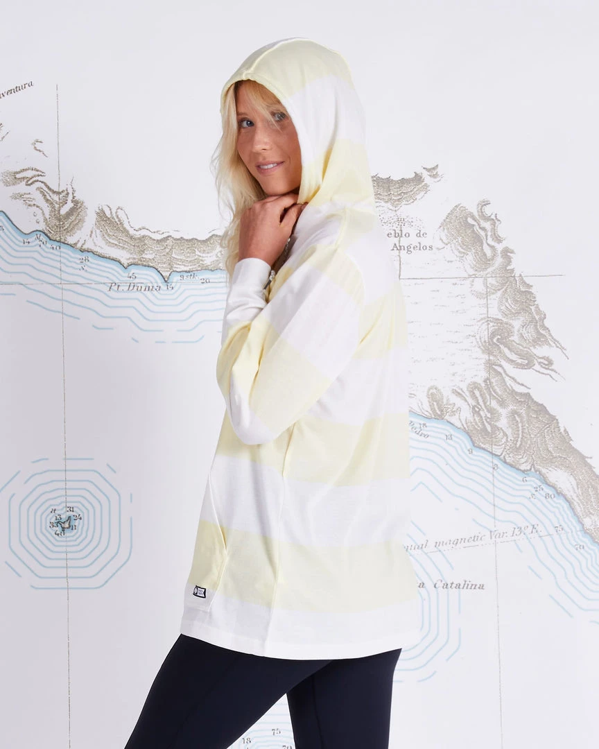 Salty Crew Top Water Banana Mid Weight Hoody Womens