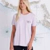 Salty Crew Bruce Lavender Fog Boyfriend Tee