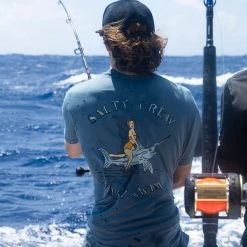 Salty Crew Siren Garment Dye Deep Sea S/S Premium Tee Mens