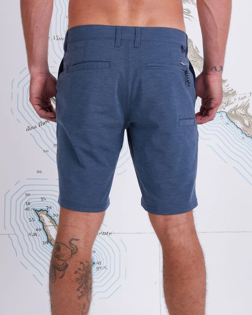 Salty Crew Drifter 21" Dark Slate Hybrid Walkshort Mens