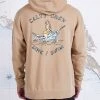 Salty Crew Siren Sandstone Overdyed Hood Fleece Mens