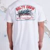 Salty Crew Mens Fly Drop White S/S Standard Tee