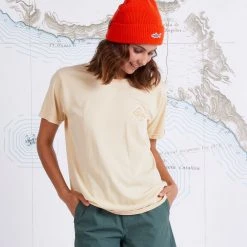 Salty Crew Tippet Fill Dusty Gold Boyfriend Tee Womens