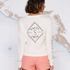 Salty Crew Tippet Bone L/S Skimmer Tee Womens