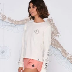 Salty Crew Tippet Bone L/S Skimmer Tee Womens