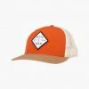 Salty Crew Sealine Rust/Beige Retro Trucker